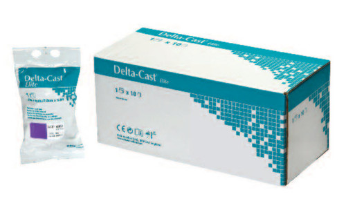 BSN - BSN 7227701 - BX/10 DELTA-CAST ELITE POLYESTER CAST TAPE 7.5CM X 3.6M, PURPLE