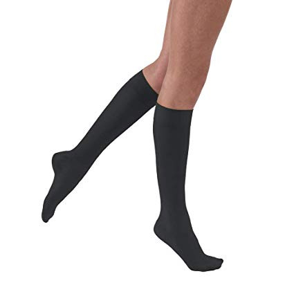 BSN - BSN 7516827 - PR/1 JOBST ULTRASHEER WOMEN, KNEE HIGH, 15-20MMHG, XL, ANTHRACITE, CLOSED TOE