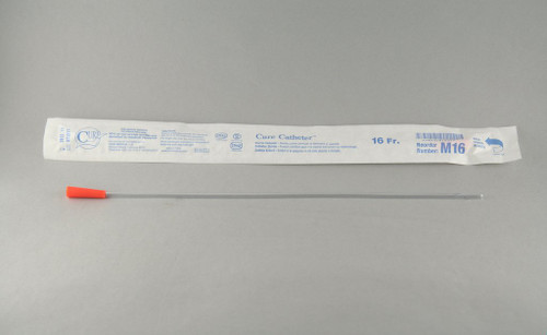 Cure Medical - CURE M16 - BX/30 CURE INTERMITTENT CATH MALE 16FR 16IN STRAIGHT TIP
