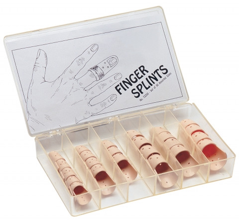 DJO Canada - DJO 72250 - PK/30 PLASTIC FINGER STAXX SPLINT KIT, SKIN TONE