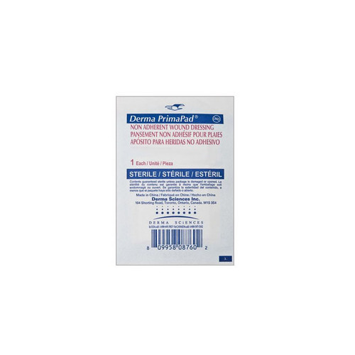 Derma Science - DUP 83323 - PK/100 PRIMAPAD NON-ADHERENT ABSORBENT PAD 2IN X 3IN, STERILE