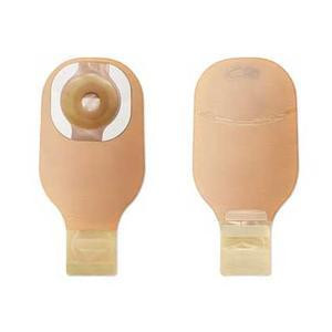 Hollister - HOL 8930 - BX/10 PREMIER CERAPLUS 1PC DRAIN POUCH W/ TAPE LOCK N ROLL CLOSE BEIGE W/ FILTER PRE-CUT 1 3/16"