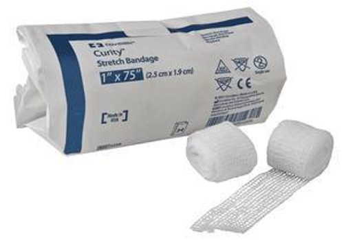 Kendall 2239 (CS/4) BAG/24 CURITY STRETCH BANDAGE, 1" X 4.1YDS, NON-STERILE (Kendall 2239)