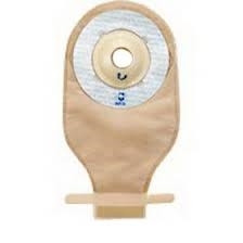 Marlen - MAR 56634 - BX/10 MARLEN ULTRALITE 1-PIECE PRE-CUT DRAIN POUCH W/AQUATACK HC DEEP CONVEX BAR 1 3/8" OPEN OP 16OZ