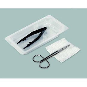 Med RX - MEDRX 85-4032 - EA/1 SUTURE REMOVAL TRAY, WRAPPED, LATEX-FREE