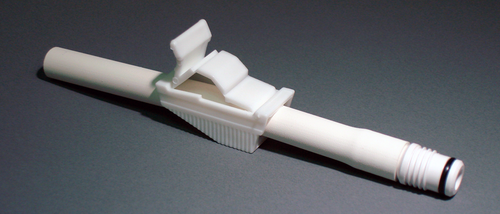 Urocare - URO 6005 - EA/1 STRAIGHT LEG BAG ADAPTOR WITH THUMB CLAMP