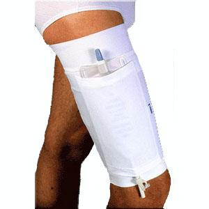 Urocare - URO 6382 - EA/1 URINARY LEG BAG HOLDER UPPER LEG SMALL 21 1/2" UPPER - 17 1/2" LOWER THIGH REUSABLE WASHABLE