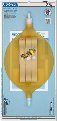 Urocare - URO 8532 - EA/1 REUSABLE URINARY LEG BAG, OVAL, SIZE 32 OZ (LARGE)