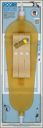 Urocare - URO 9532 - EA/1 REUSABLE URINARY LEG BAG, STRAIGHT, SIZE 32 OZ (LARGE)