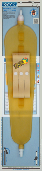 Urocare - URO 9544 - EA/1 REUSABLE URINARY LEG BAG, STRAIGHT, SIZE 44 OZ (EXTRA-LARGE)