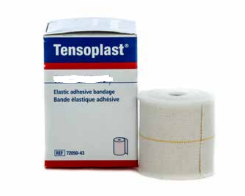 BSN - BSN 7205042 - BX/1 TENSOPLAST ROBUST ELASTIC ADHESIVE BANDAGE 10CM x 4.5M BEIGE LATEX NON-STERILE