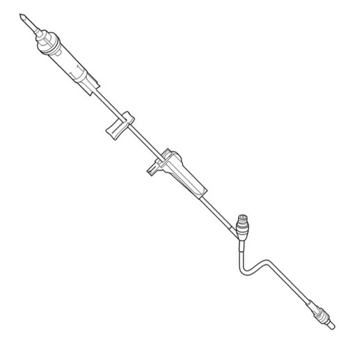 Baxter 2C8401 Administration Set Clearlink™ 10 Drops / mL Drip Rate 76 Inch 1 Port, CS/48