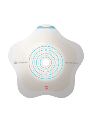 Coloplast - COL 18520 - BX/5 SENSURA MIO 2 PIECE CONCAVE CLICK SKIN BARRIER CUT-TO-FIT 60MM(10-55MM)