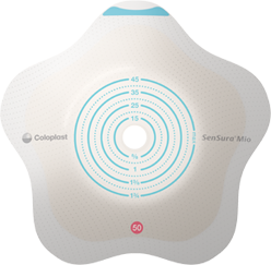 Coloplast 18532 SenSura Mio Concave 2 pc Click Barrier, Cut-to-fit, 70mm 50