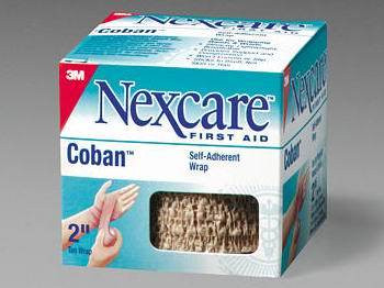 Solventum - A3M 1583 - RL/1 COBAN SELF-ADHERENT WRAP 3IN X 5YD TAN