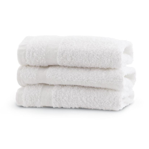 Medline - MDL MDTWC3C07SR - CS/2400 COTTON TERRY WASHCLOTH WHITE 11X11