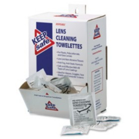 Medical Mart - MED LCT100 - BX/100 LENS CLEANING TOWELETTES ANTI-FOG AND ANTI-STATIC SOLUTION