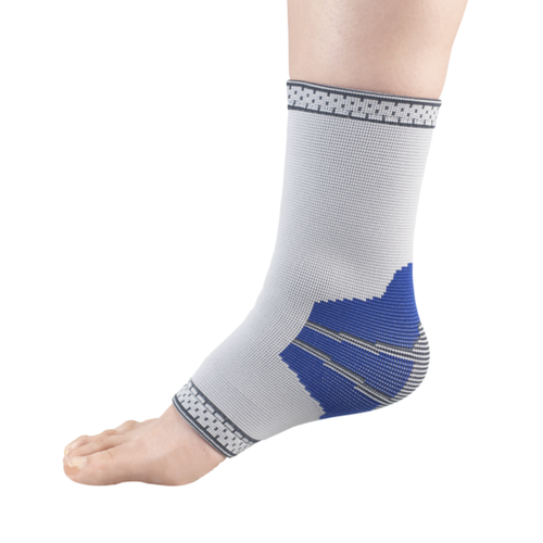 Airway - AIR 0437-L - EA/1 CHAMPION ELASTIC ANKLE SUPPORT LIGHT GREY LARGE (12.25-14.5")