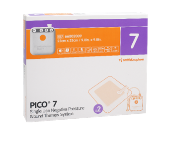 Smith & Nephew - SNU 66802009 - KIT/1 PICO 7 PUMP WITH 2 DRESSING, 25 X 25CM
