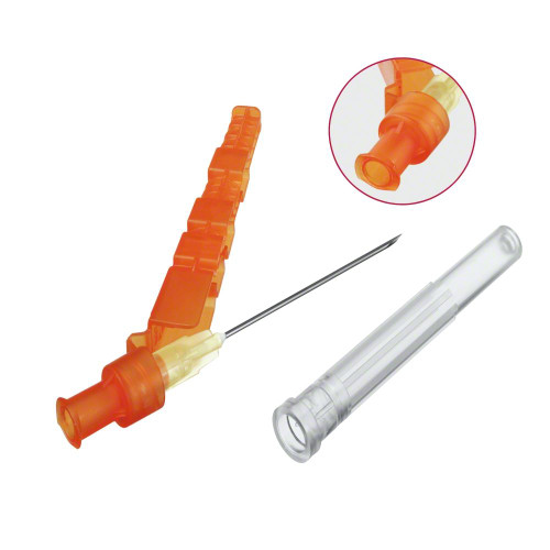 Becton Dickinson - BD 304387 - BX/50 SAFETYGLIDE NEEDLE 23G x 1 1/2" REGULAR BEVEL STERILE