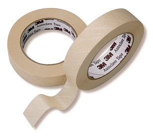 Solventum - A3M 1322-18MM - RL/1 COMPLY STEAM INDICATOR TAPE 18mm x 55M ADHESIVE STRETCHABLE FOR EXPOSURE MONITORING ON ALL WRAP