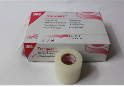 Solventum - A3M 1527-2 - BX/6 TAPE TRANSPORE 2IN X 10YDS