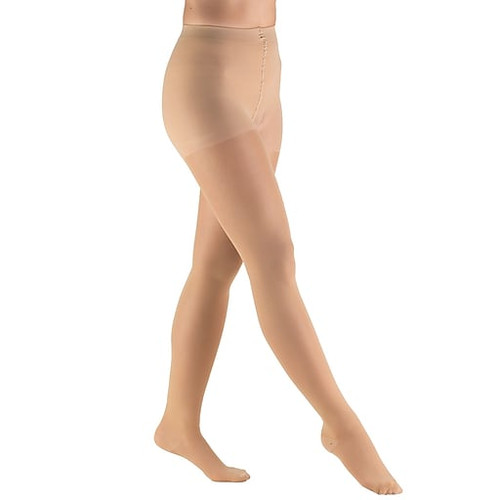 Airway - AIR 0255BG-XL - PR/1 TRUFORM LADIES' TRUSHEER 30-40MMHG COMPRESSION PANTYHOSE CLOSED-TOE X-LARGE (40-65") BEIGE NYLO