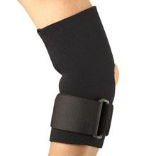 Airway - AIR 0302BL-L - EA CHAMPION MEDIUM NEOPRENE ELBOW SUPPORT W/ ENCIRCLING STRAP BLACK LG (11 - 13 1/2") ELBOW OPENING