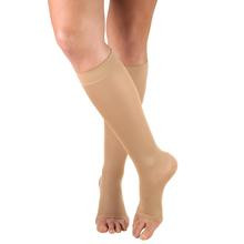 Airway - AIR 0361BG-S - PR/1 TRUFORM LADIES OPAQUE 20-30MMHG KNEE-HIGH OPEN-TOE BEIGE SMALL COMPRESSION STOCKINGS LATEX-FREE
