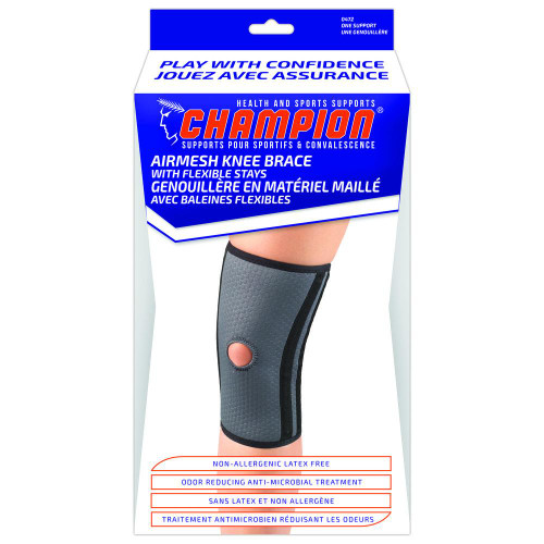 Airway - AIR 0472-M - EA/1 AIRMESH KNEE SUPPORT WITH STABILIZER PAD,MEDIUM