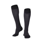 Airway - AIR 1021BL-L - PR/1 TRUFORM MEN'S TOUCH 20-30MMHG CHECKERED BLACK HERRINGBONE COMPRESSION SOCKS LARGE