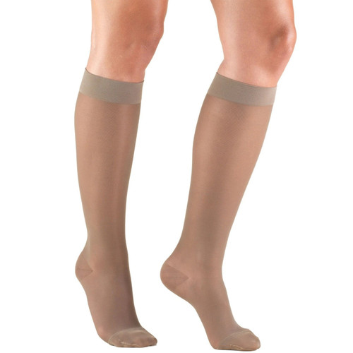 Airway - AIR 1773CH-M - PR/1 TRUFORM 15-20 MMHG KNEE HIGH COMPRESSION SOCKS, CHARCOAL MEDIUM