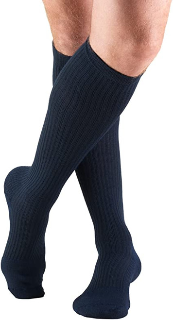 Airway - AIR 1933NV-M - PR/1 TRUFORM MEN'S 15-20MMHG CASUAL KNEE-HIGH M (13 1/2-16") NAVY LATEX-FREE
