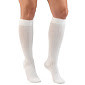 Airway - AIR 1973WH-XL - PR/1 TRUFORM LADIES' 15-20MMHG RIB-PATTERN KNEE-HIGH COMPRESSION SOCKS X-LARGE (17 1/2" - 20") WHITE
