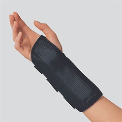 Airway - AIR 2083RM - EA/1 OTC 8" MAXIMUM WRIST SPLINT MEDIUM (6.5"-7.5") RIGHT SIDE BLACK LATEX-FREE