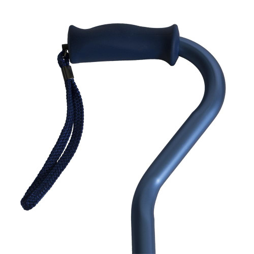Airway - AIR 214171 - EA/1 ADJUSTABLE CANE, OFFSET HANDLE, METALLIC BLUE