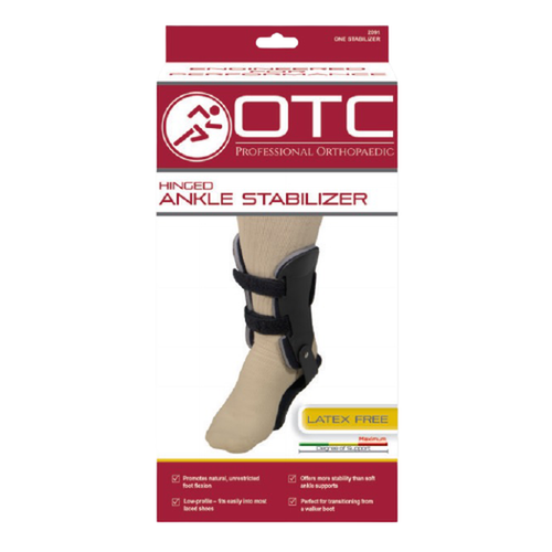 Airway - AIR 2376-S - EA/1 OTC MAXIMUM ANKLE STABILIZER W/ EXOSKELETON & STRAPS SMALL MEN(7 1/2 - 9) WOMEN(8 1/2 - 10)