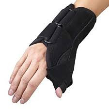 Airway - AIR 2386R-L - EA/1 WRIST-THUMB SPLINT 6" RIGHT BLACK LARGE (7.5-8.5")