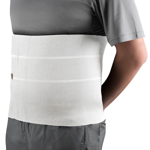Airway - AIR 2510WH-3L - EA/1 OTC MAXIMUM HEAVY DUTY FOUR PANEL ABDOMINAL BINDER 12" WHITE, 3X-LARGE (49"-52")