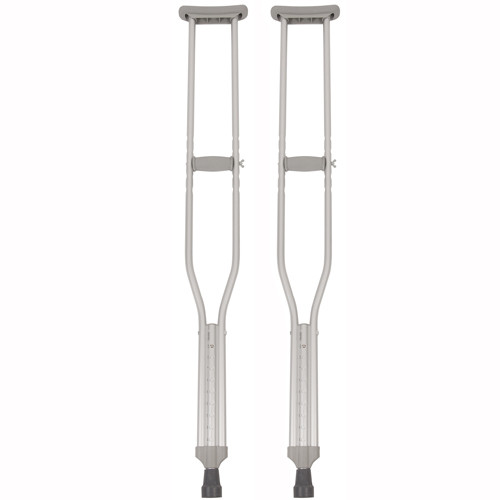 Airway - AIR 5094S - PR/1 PUSH -BUTTON CRUTCHES ,INCLUDING TIPS HANDGRIP,UNDERARM PADS-CHILD 4'2"-4'8"