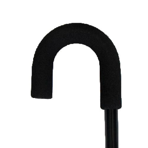 Airway - AIR 514171 - EA/1 PCP CANE MEN'S ADJUSTABLE (33-41") TOURIST HANDLE FOAM BLACK 7/8" ALUMINUM TUBING W/ SLIP-RESIS