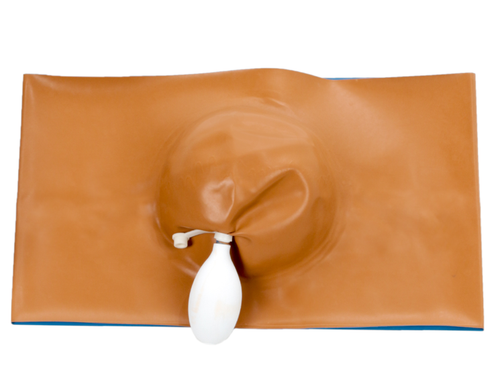 Airway - AIR DOS160 - EA/1 DRYPRO WATERPROOF OSTOMY PROTECTOR MEDIUM 34-38" TAN