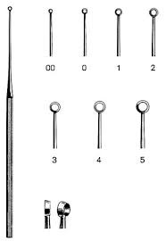 AMG - AMG 538-422 - EA/1 BUCK EAR CURETTE 2 SHARP