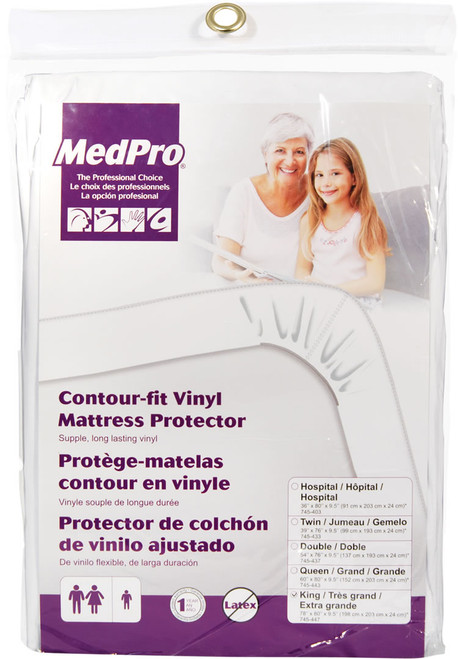 AMG - AMG 745-447 - EA/1 MEDPRO CONTOUR MATTRESS PROTECTOR, KING