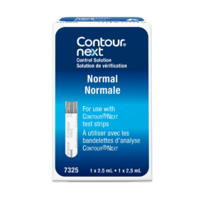Bayer - BAYER 7325 - EA/1 CONTOUR NEXT BLOOD GLUCOSE CONTROL SOLUTION 2.5ml