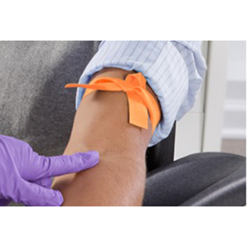 Becton Dickinson - BD 367209 - BX/25 TOURNIQUET VACUTAINER SINGLE-USE BANDED ORANGE LATEX-FREE