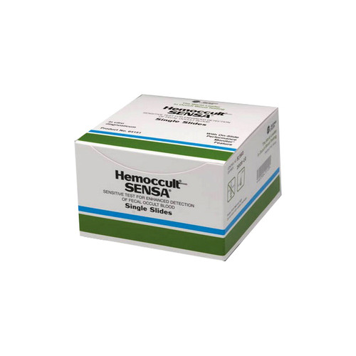 Beckman Coulter - BEC 64151 - BX/100 HEMOCCULT II SENSA TEST KIT SINGLE-SLIDE 14-DAY STABILITY FOR COLORECTAL CANCER SCREENING