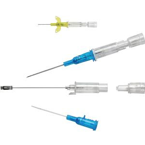 B. Braun - BM 425251902 - BX/50 INTROCAN SAFETY IV CATHETER STRAIGHT TEFLON 22G x 1" 35ml/min FLOW RATE UNIVERSAL BEVEL