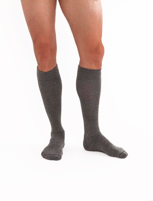 BSN - BSN 7514807 - PR/1 JOBST ACTIVEWEAR KNEE HIGH COMPRESSION STOCKINGS, CLOSED TOE, 15-20MMHG, GREY, MEDIUM