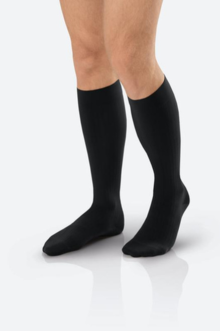 BSN - BSN 7764850 - PAIR/1 JOBST FORMEN AMBITION 20-30 MMHG,BLACK, KNEE HIGH SOFTFIT STOCKINGS,CLOSED TOE 1 LONG